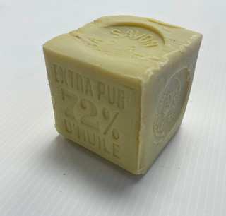 Soap of Marseille Cube 300g (Savon cube blanc 300g)